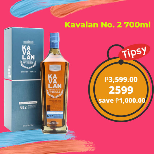 Buy Kavalan No. 2 700ml Single Malt Whisky at a Very Affordable Price in the Philippines