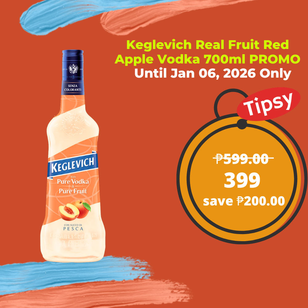 Keglevich Real Fruit Red Apple Vodka 700ml PROMO Price Philippines