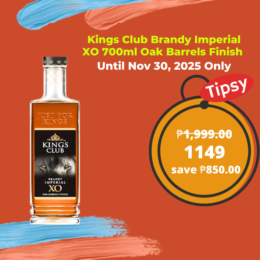 Kings Club Brandy Imperial XO 700ml Oak Barrels Finish Price Ph