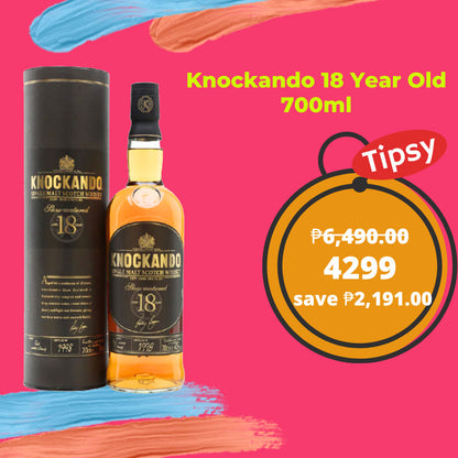 Knockando 18 Year Old Single Malt Whisky 700ml Price Ph
