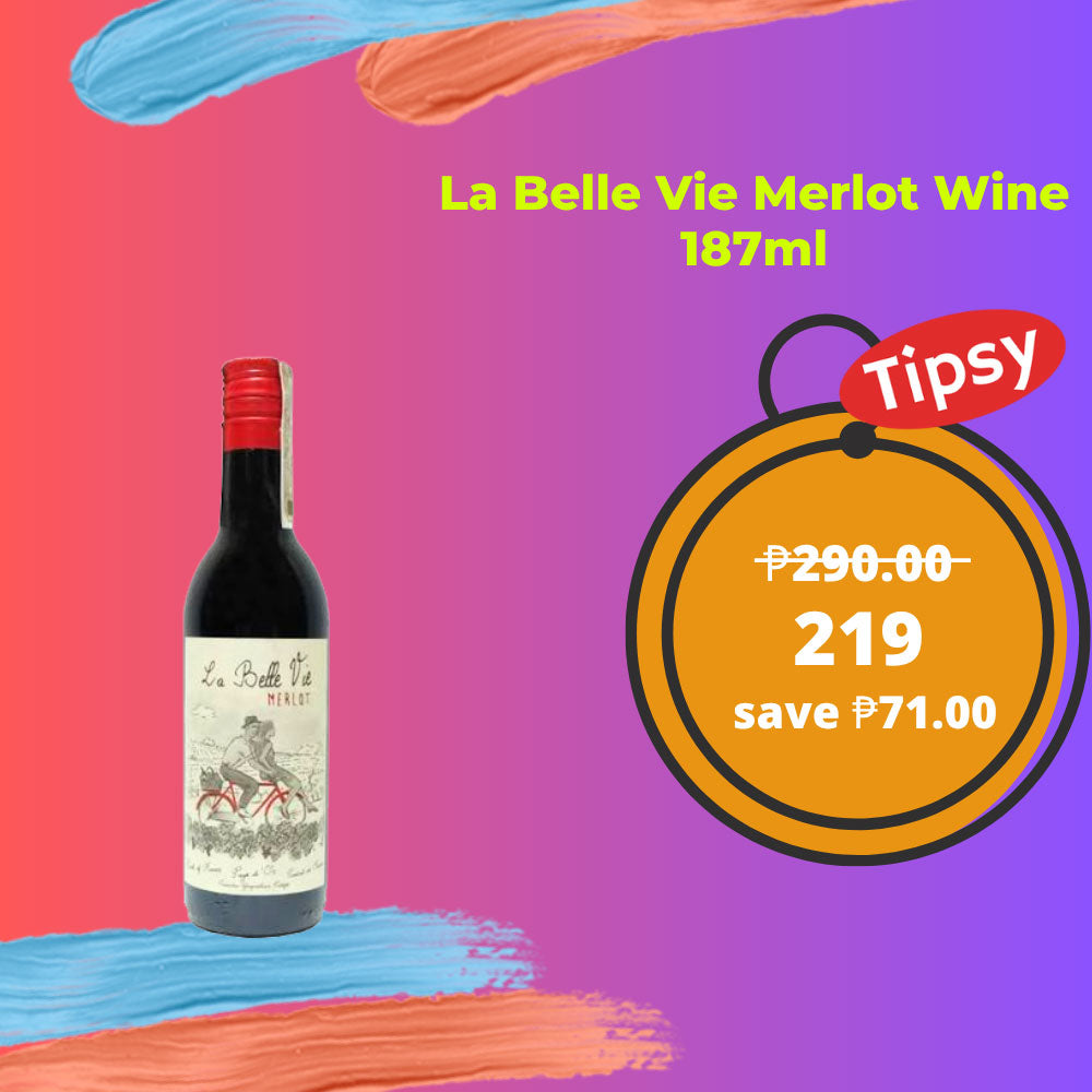 La Belle Vie Merlot Wine 187ml Price Philippines