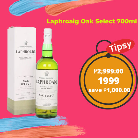 Buy Laphroaig Oak Select 700ml Single Malt Whisky at a Very Affordable Price in the Philippines