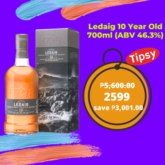 Buy Ledaig 10 Year Old 700ml Single Malt Whisky at a Very Affordable Price in the Philippines