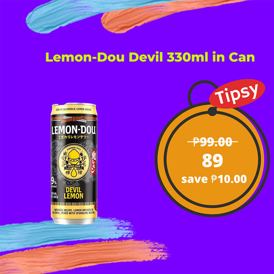 Lemon-Dou Devil 330ml in Can