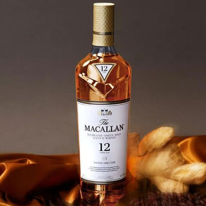 Macallan 12 Sherry Oak Cask 700ml Single Malt Whisky (40% abv)