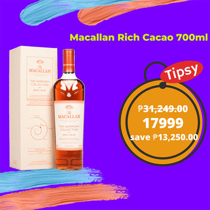 Buy Macallan Rich Cacao 700ml Single Malt Whisky at a Very Affordable Price in the Philippines