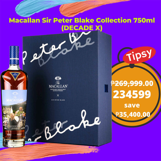 Macallan Sir Peter Blake Collection 750ml (DECADE X)