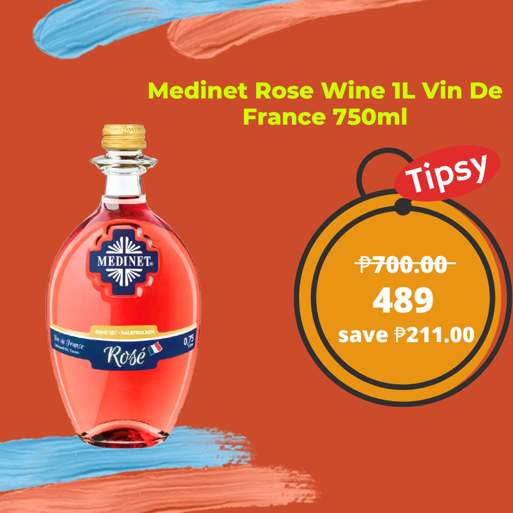 Medinet Rose Wine 1L Vin De France Price Philippines
