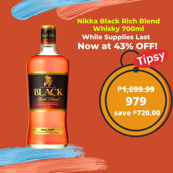 Nikka Black Rich Blend Blended Japanese Whisky (40% ABV) Price Philippines