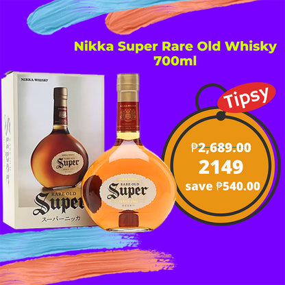 Buy Nikka Super Rare Old Whisky 700ml at a Very Affordable Price in the Philippines