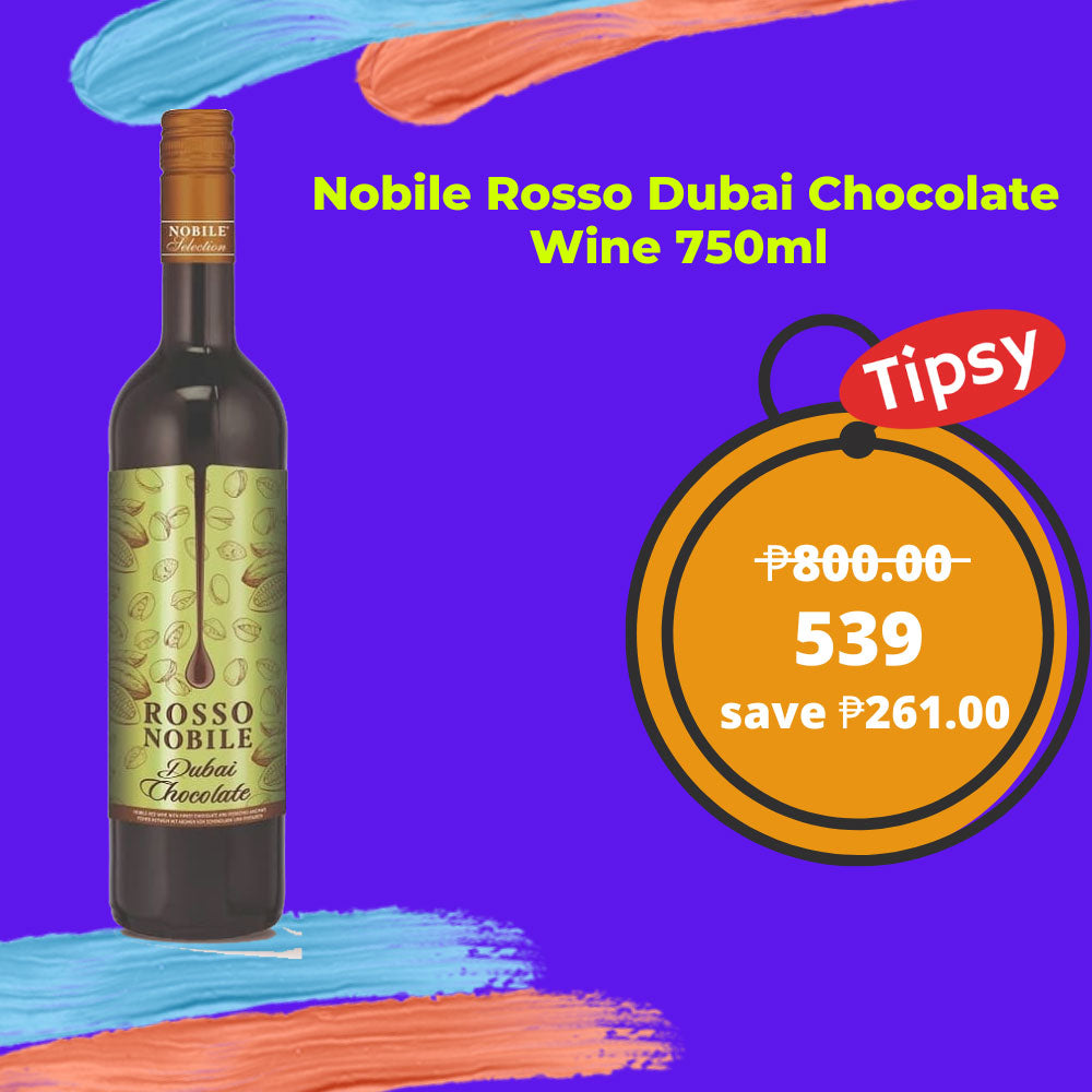 Nobile Rosso Dubai Chocolate Wine 750ml Price Philippines
