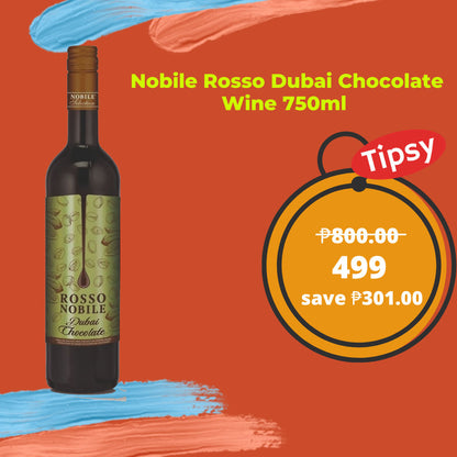 Nobile Rosso Dubai Chocolate Wine 750ml Price Philippines