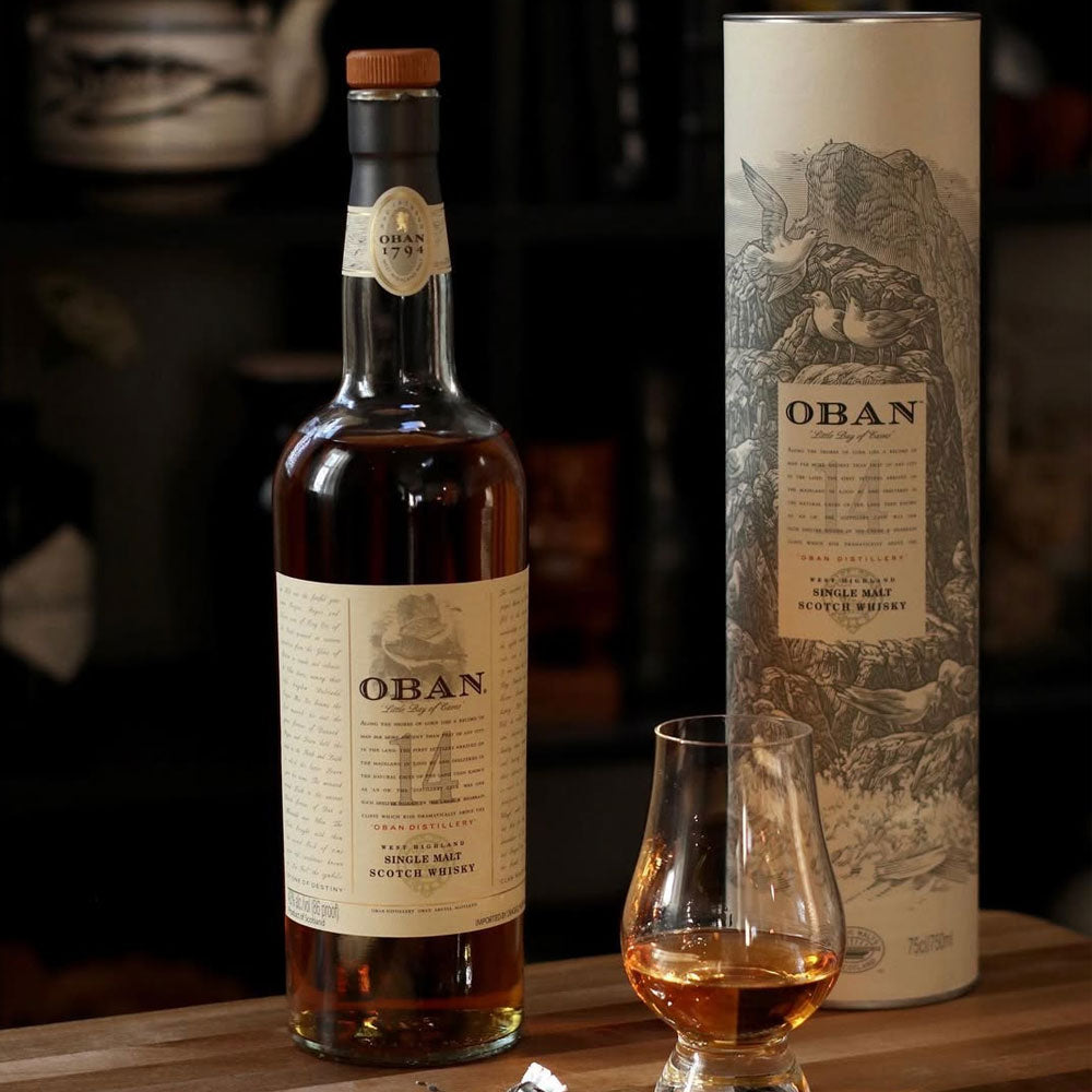 Oban 14 Year Old is ideal for sipping neat or enjoying in classic whisky cocktails. Perfect for both connoisseurs and newcomers