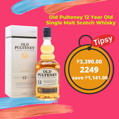 Buy Old Pulteney 12 Year Old Single Malt Scotch Whisky at a Very Affordable Price in the Philippines