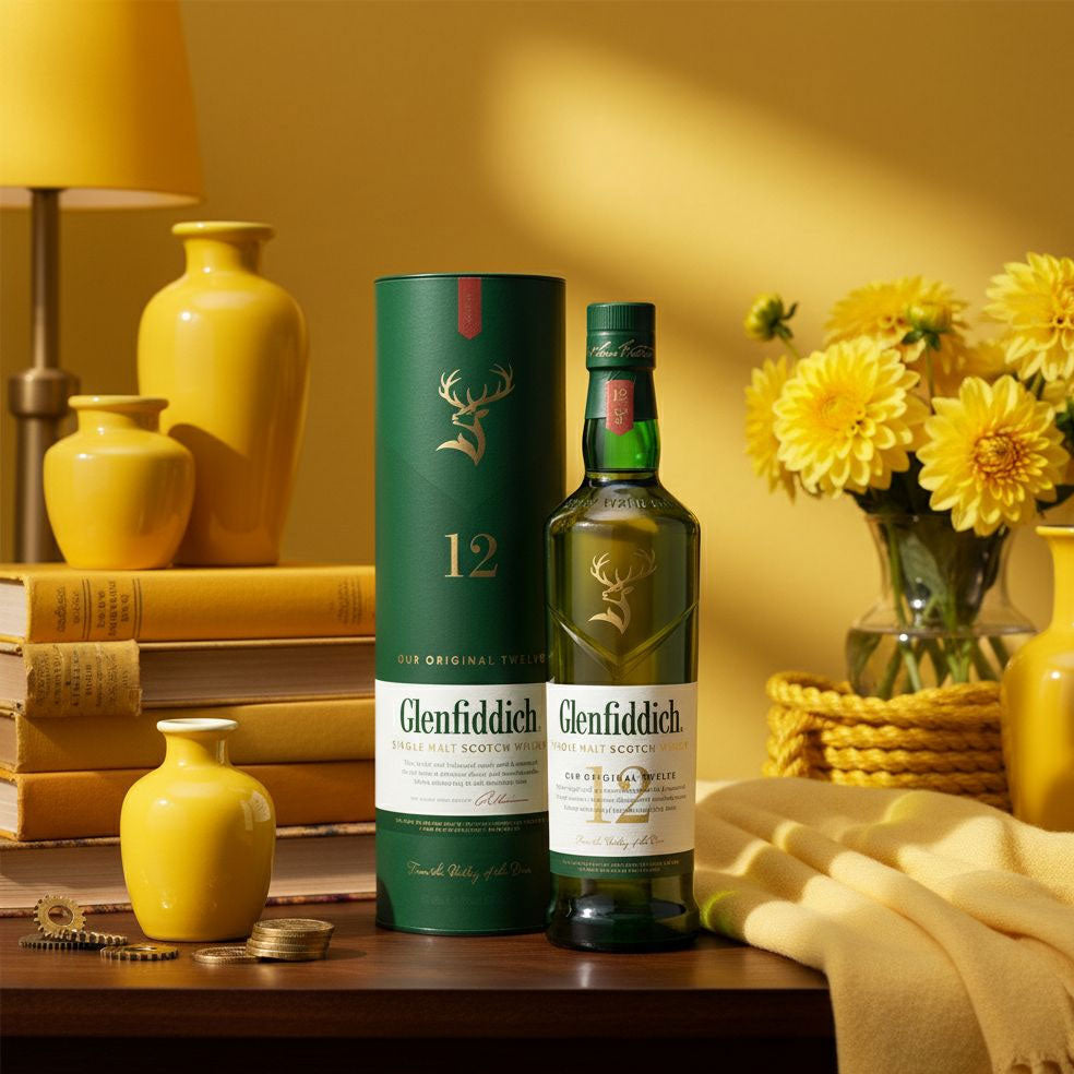 One of the world's best-selling malts, Glenfiddich 12yo's famous triangular bottle is a fixture in practically every bar on the globe.