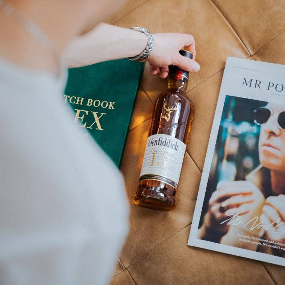 One of the world's best-selling malts, Glenfiddich 15yo's famous triangular bottle is a fixture in practically every bar on the globe