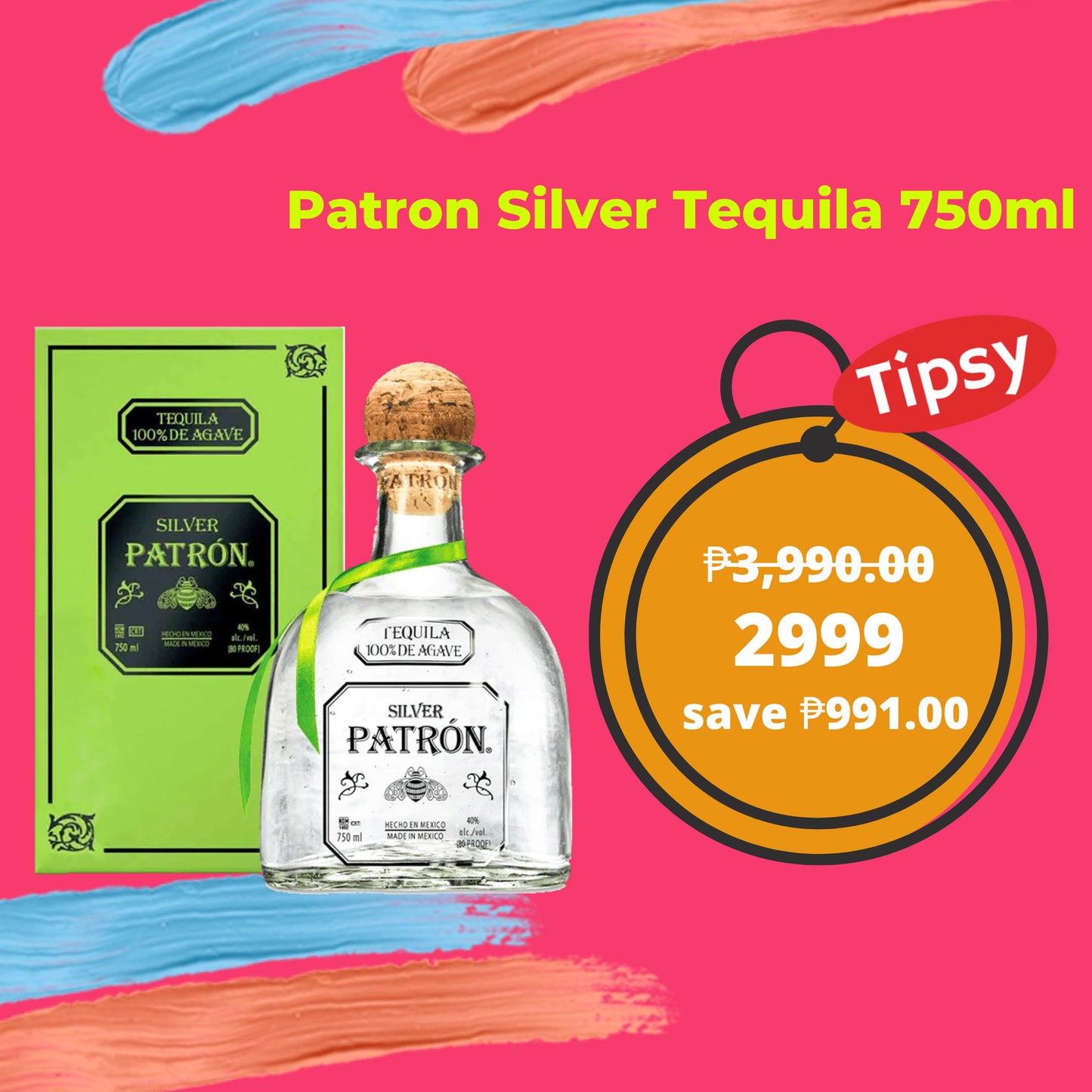 patron silver tequila Price