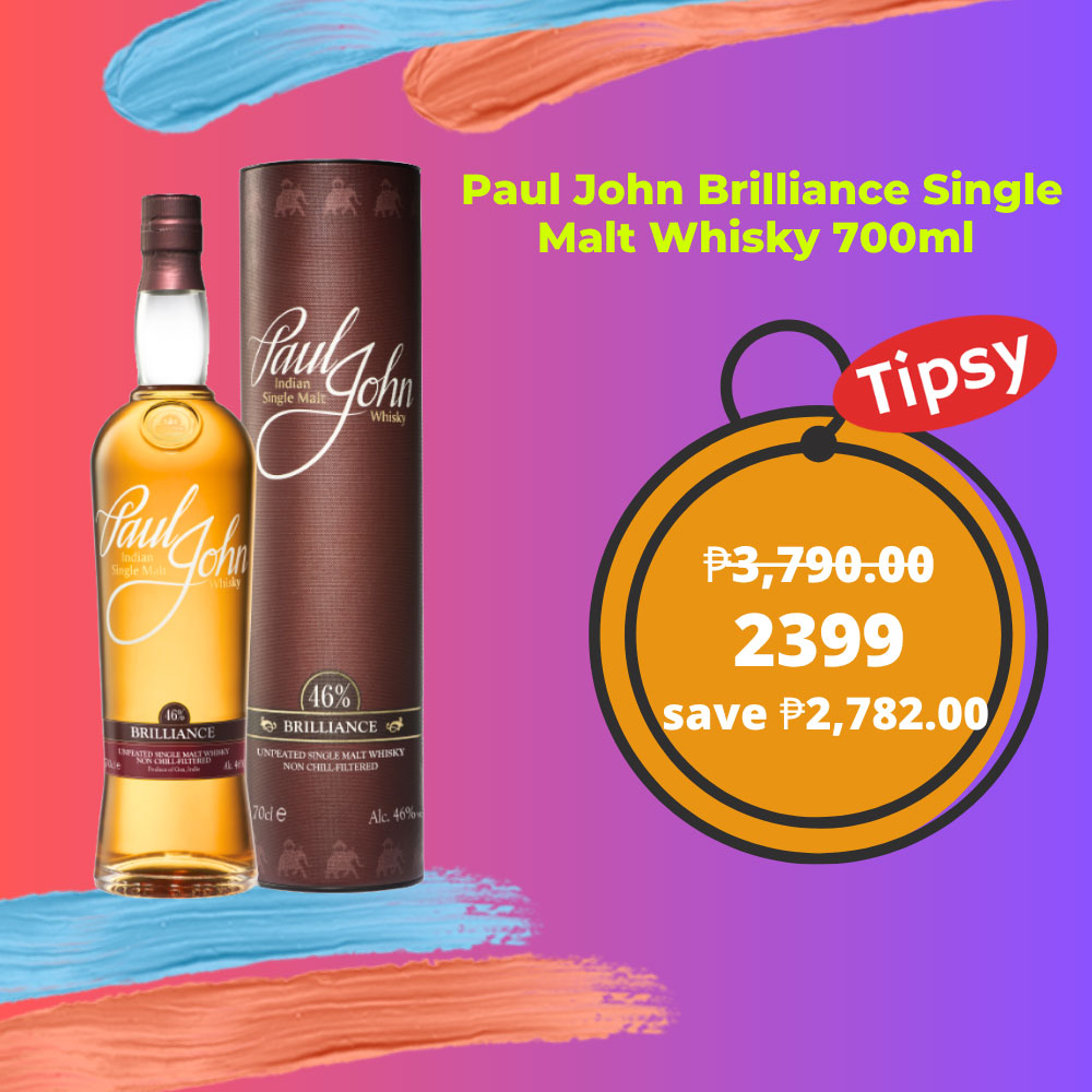 Paul John Brilliance Single Malt Whisky 700ml Price Philippines