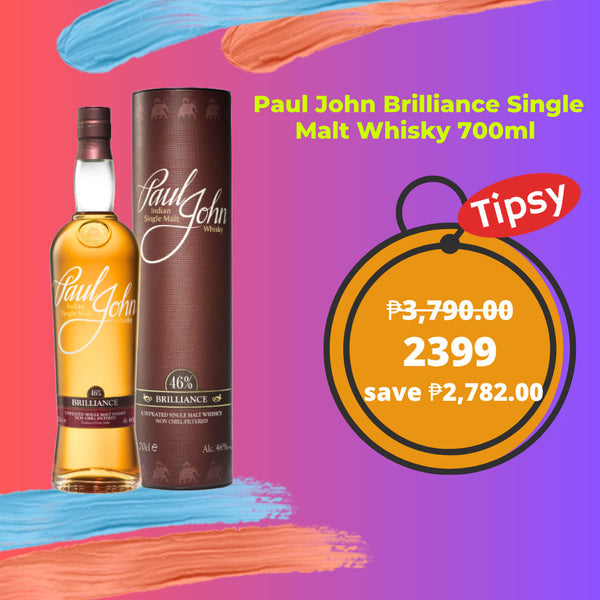 Paul John Brilliance Single Malt Whisky 700ml Price Philippines