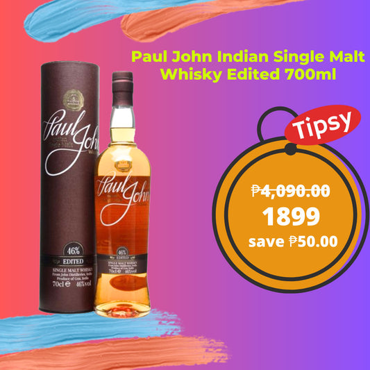 Paul John Indian Single Malt Whisky Edited 700ml Price PH
