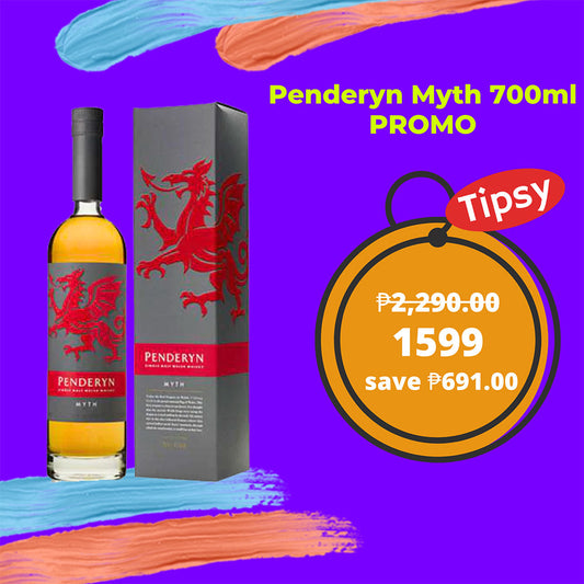 Buy Penderyn Myth 700ml PROMO Single Malt Whisky at a Very Affordable Price in the Philippines