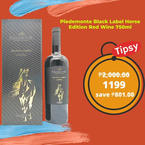 Piedemonte Black Label Horse Edition Red Wine 750ml Price Philippines