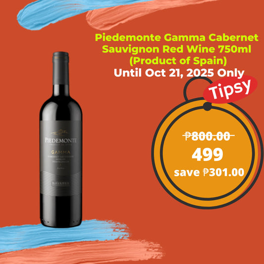 Piedemonte Gamma Cabernet Sauvignon Red Wine 750ml Price PH