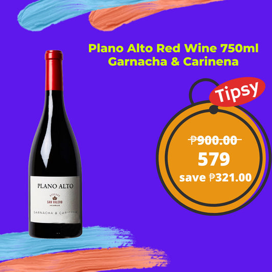Plano Alto Red Wine 750ml Garnacha & Carinena Price Philippines