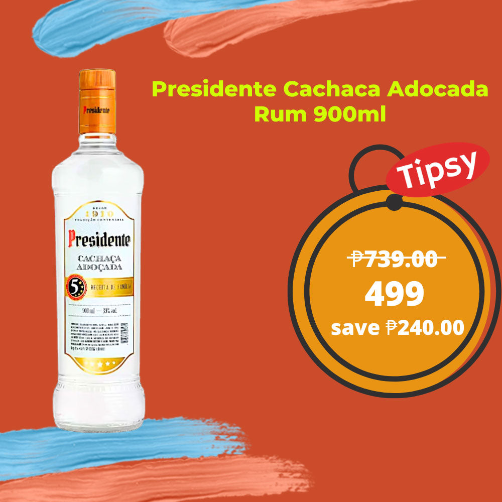 Presidente Cachaca Adocada Rum 900ml Price Philippines
