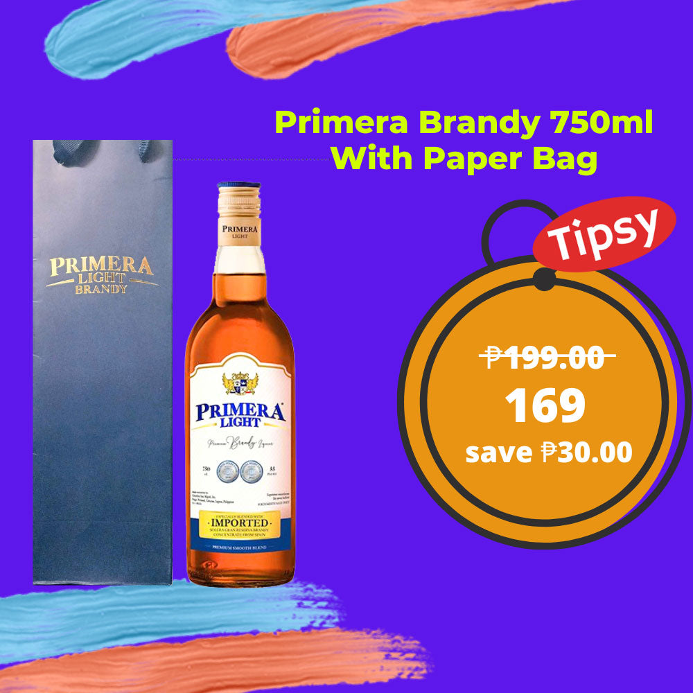 Primera Brandy 750ml With Paper Bag