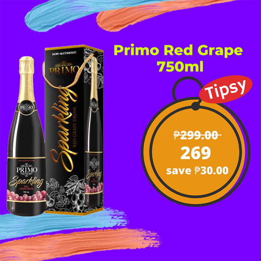 Primo Sparkling Red Grape 750ml
