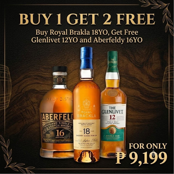 Royal Brackla 18 Year Old 700ml, Aberfeldy 16 Year Old 700ml, Glenlivet 12 Year Old 700ml Price Philippines