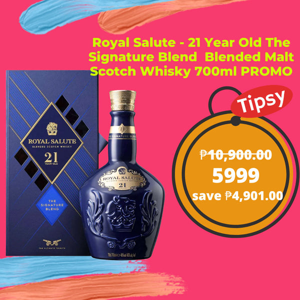 Royal Salute - 21 Year Old The Signature Blend Blended Malt Scotch Whisky 700ml Price Philippines