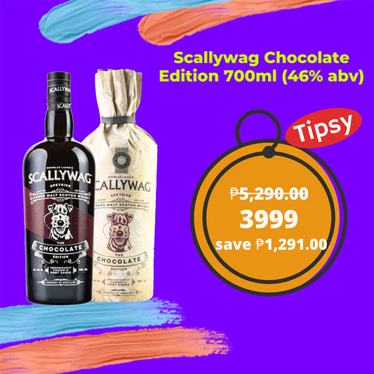 Buy Scallywag Chocolate Edition 700ml (46% abv) Single Malt Whisky at a Very Affordable Price in the Philippines