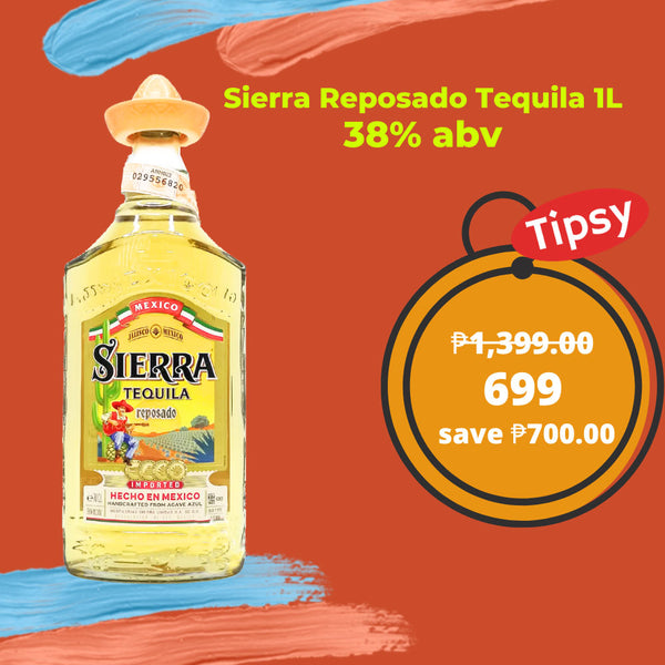 Sierra Reposado Tequila 1L
38% abv Price Philippines