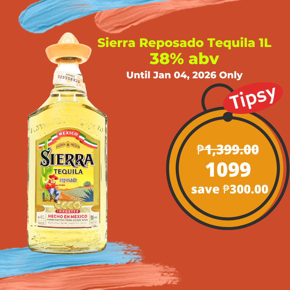 Sierra Reposado Tequila 1L
38% abv Price Philippines