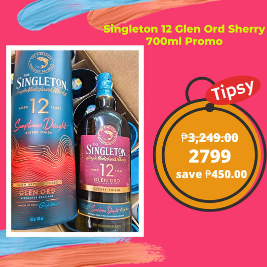 The Singleton of Glen Ord 12 Year Old Sherry Cask 700ml 40% ABV Price Philippines