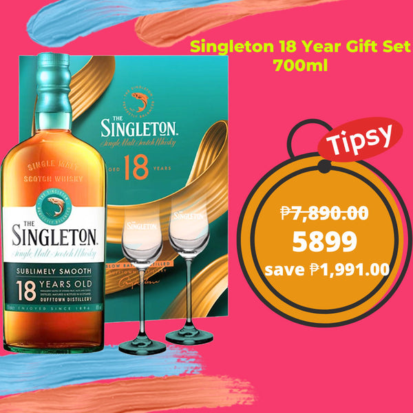 Singleton 18 Year Old Single Malt Scotch Whisky Gift Set 700ml price Philippines