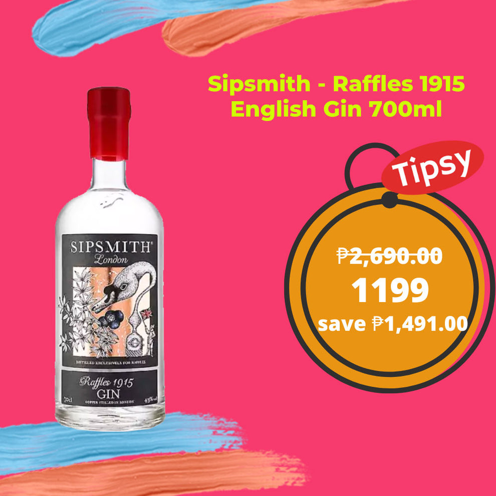 Sipsmith Raffles 1915 English Gin 700ml | Buy Online | Tipsy.ph