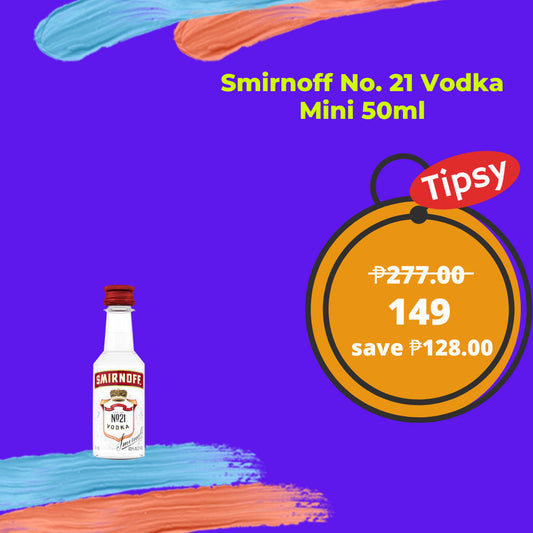 Smirnoff No. 21 Vodka Mini 50ml Price Philippines