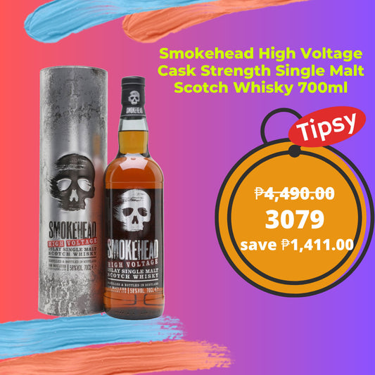 Smokehead High Voltage Cask Strength Single Malt Scotch Whisky 700ml Price PH