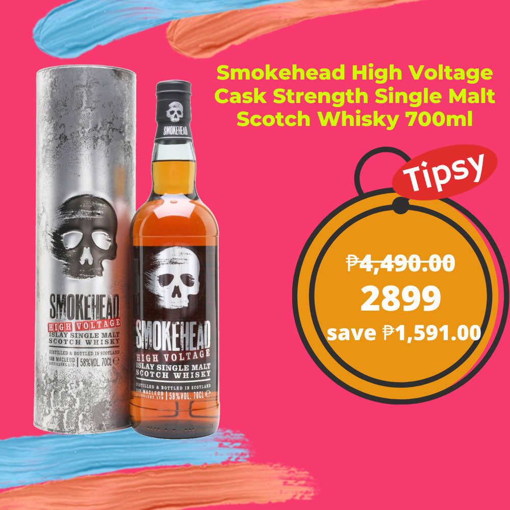 Smokehead High Voltage Cask Strength Single Malt Scotch Whisky 700ml Price Philippines