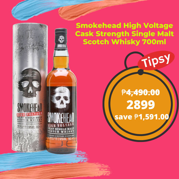 Smokehead High Voltage Cask Strength Single Malt Scotch Whisky 700ml Price Philippines