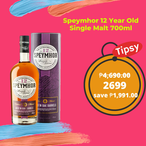 Speymhor 12 Year Old Single Malt Whisky 700ml