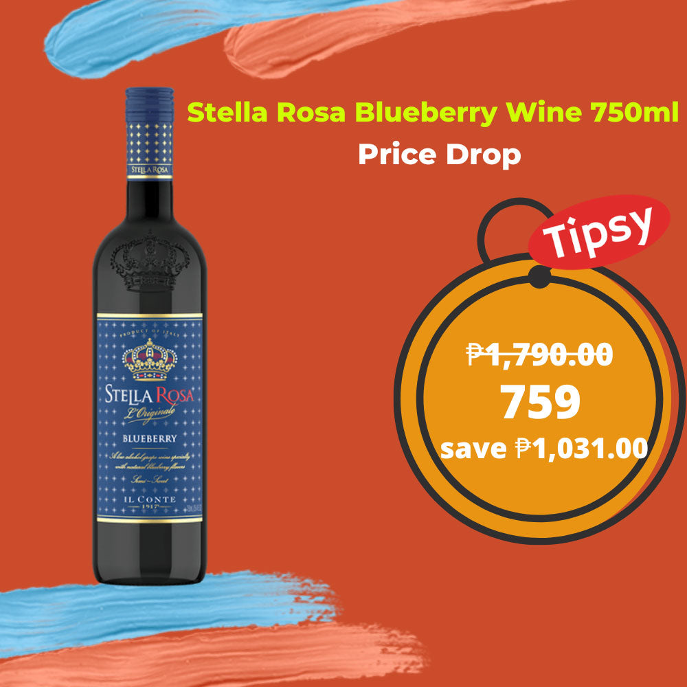 Stella Rosa Blueberry Wine 750ml - Sweet and Refreshing Blueberry Wine Price Philippines