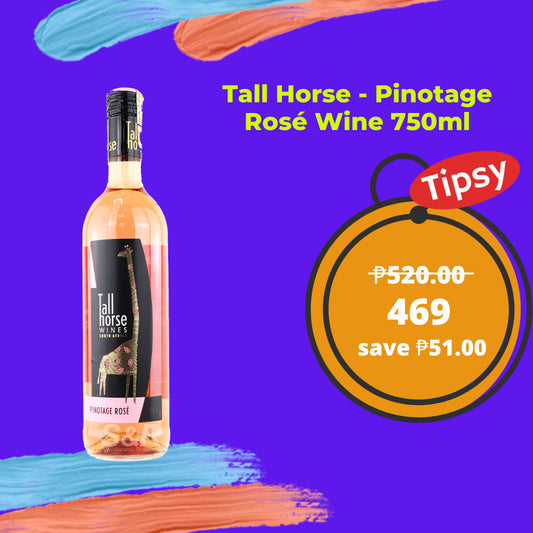 Buy Tall Horse - Pinotage Rosé Wine 750ml at a Very Affordable Price in the Philippines