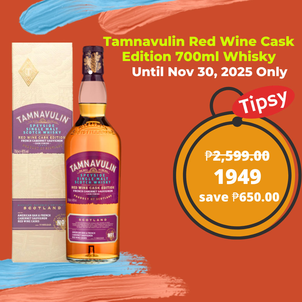 Buy Tamnavulin Red Wine Cask Edition 700ml Whisky at a Very Affordable Price in the Philippines