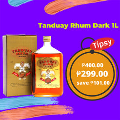 View Tanduay Rhum Dark 1L price PH, reviews, country of origin, flavors ...