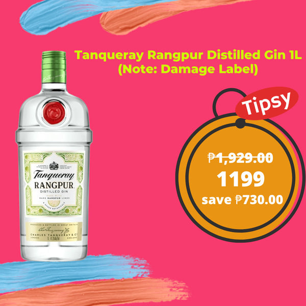 Tanqueray Rangpur Distilled Gin 1L
(Note: Damage Label)