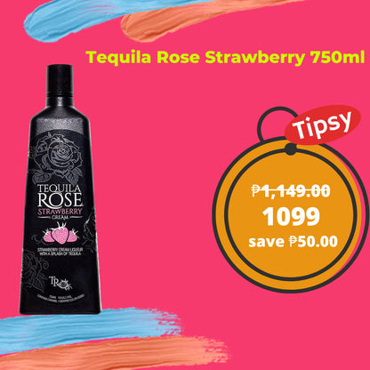 Tequila Rose Strawberry Cream Mexican Liqueur 750ml